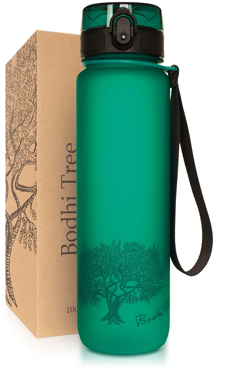 beste drinkfles 1 liter groen